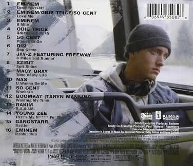 Eminem - 8 Mile (2LP) – Вінілова платівка [LP] – Explicit Lyrics