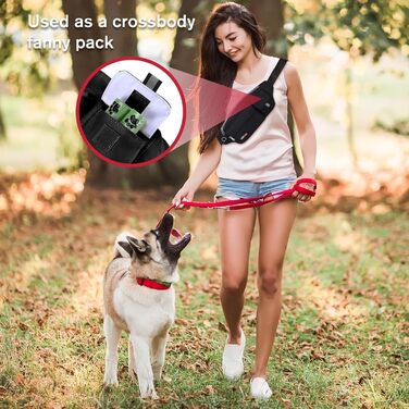 Чоловіча/Жіноча поясна сумка Maxtop Bauchtasche - водонепроникна, для подорожей, фітнесу, бігу, тренувань (чорна)