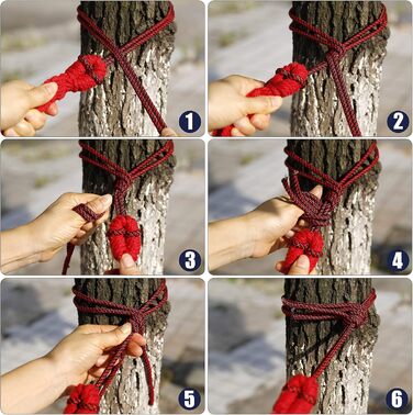 Гамак для відпочинку на відкритому повітрі з бавовни на 1 особу, 190 x 80 см, вантажопідйомність до 150 кг, з сумкою для перенесення. Підходить для саду, тераси, веранди, пляжу та заднього двору.