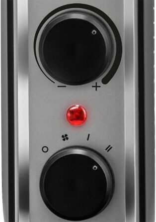 Трубовий обігрівач Trotec TFC 14 E: 700/1400 Вт, термостат, для приміщень 20-50 м², білий