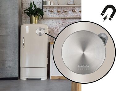 CASO Kitchen EcoMate Kinetic Kitchen Scale - 5kg, 1g Increments, Battery-Free, Award-Winning
