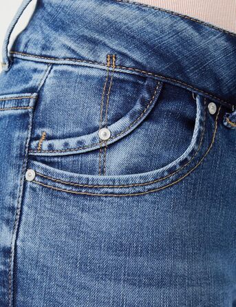 Джинси жіночі LTB Molly Super Slim Fit сині Juana Wash (W24-W34, еластичні, 55096)