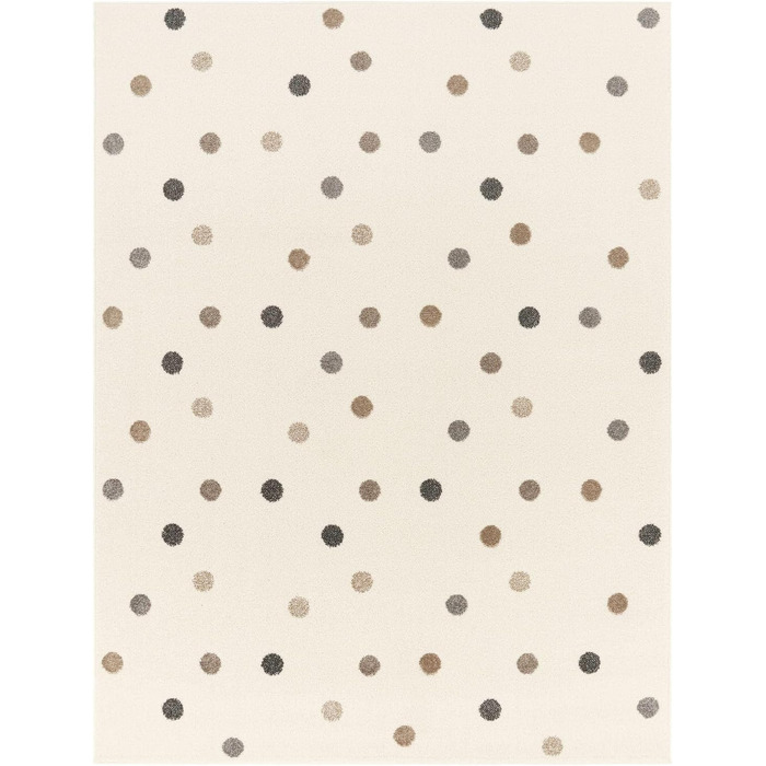 Дитячий килим TT Home для хлопчика/дівчинки, м'який, сучасний, 120x160 см (сірий, рожевий, бежевий)