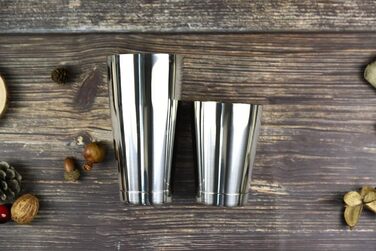 Sky Fish Cocktail Set, 8-Piece Bar Accessory Set with Stainless Steel Stand, Perfect Home Bartending and Martini Cocktail Shaker Set.