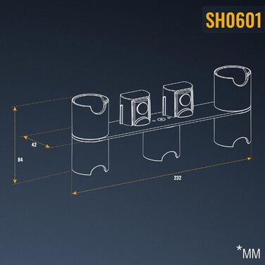 Набір аксесуарів та запчастин для пилососа RICOO SH0601, сумісний з Dyson V7/V8/V10/V11/V12/V15, сірий, високоякісний пластик