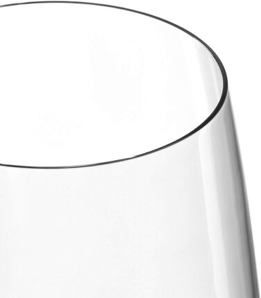Leonardo Ciao+ Red Wine Glasses, Set of 6, Red Wine Goblets with Drawn Stem, Dishwasher-Safe Wine Glasses, Height 22.5 cm, 610 ml, 061449