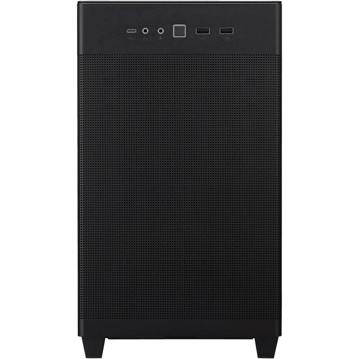 Корпус ASUS Prime AP201 MicroATX чорного кольору (33 літри, підтримка 280/360 мм кулерів, відеокарти до 338 мм, стандартний ATX блок живлення)