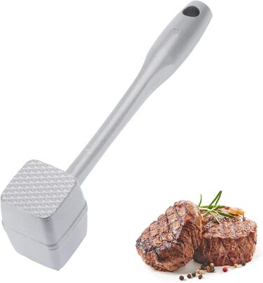 Westmark Steakmaster Black Edition – двосторонній м'ясоруб та стейкер для стейків, барбекю та грилю – важкий м'ясоруб – антрацит