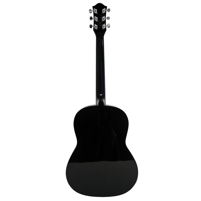 Акустична гітара Martin Smith з комплектом: струни, медіатори та ремінь - чорний колір