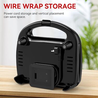 Вафельниця Snailar: компактна та стильна бельгійська модель 750W з антипригарним покриттям для хрустких вафель, 2 вафельні пластини