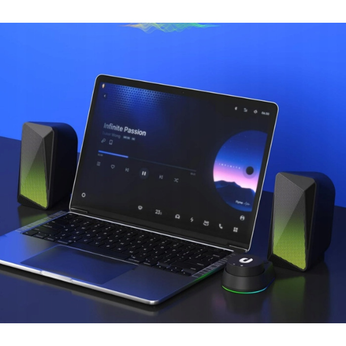 Комплект колонок 2.0 Redragon GS520 Anvil 25 Вт, чорний