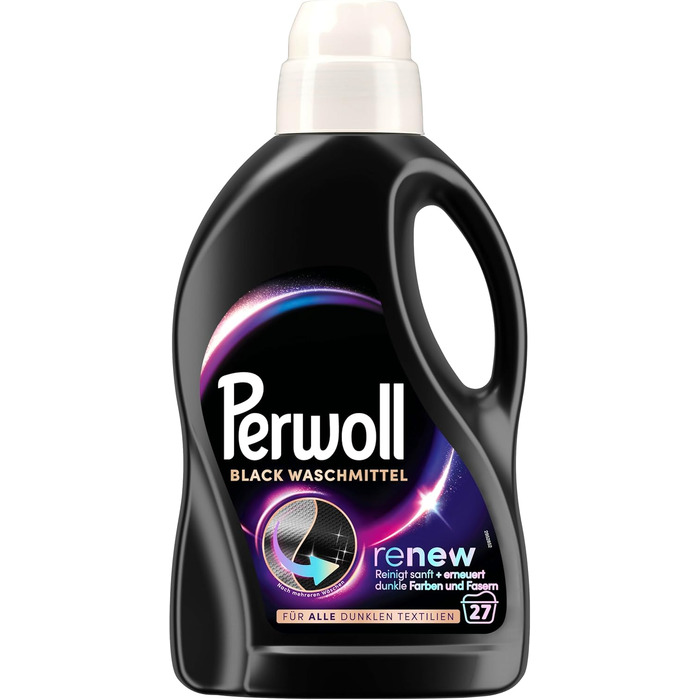 Рідкий засіб для прання Perwoll Renew Black для темного одягу, відновлення кольору та волокон, 80 прань