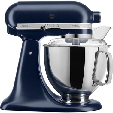 Кухонний комбайн KitchenAid Artisan - 4.8 л, блакитний, з 5 насадками