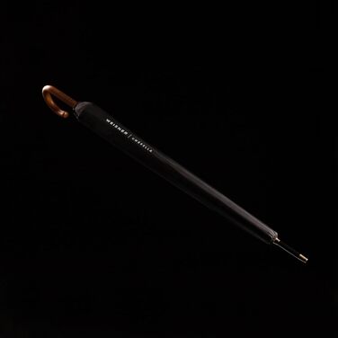 Сонцезахисний парасоль-тент WEISNER CAPITOL PRO – для 2 осіб, діаметр 120 см, 24-ти стійки, дерев'яний руків'я, тефлонове покриття, захист від вітру, з елегантним чохлом