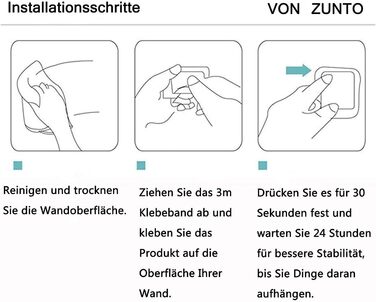 Тримач для рушників ZUNTO без свердління, самоклеючий, з нержавіючої сталі, 40 см, срібний