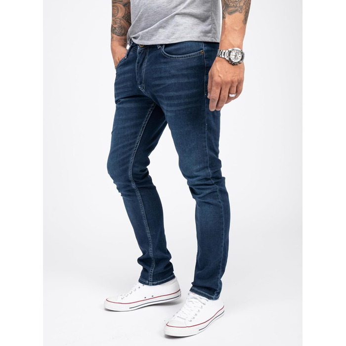 Чоловічі джинси Rock Creek Slim Fit M21 сині, 32W/36L, Denim