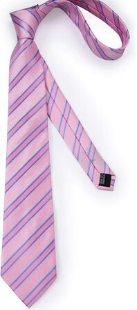 Набір краваток для чоловіків DiBanGu: краватка, нагрудна хустинка, кравецькі затискачі, запонки. Стильний аксесуар для вечірки, весілля, бізнесу.