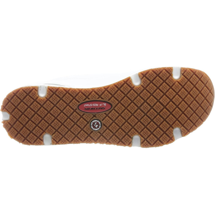 Черевики Skechers UNO SR для жінок, робочі кросівки, білі, синтетика (35.5 EU)