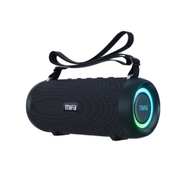 Портативна Bluetooth колонка MIFA A90 60W, водонепроникна IPX7, RGB підсвітка, до 30 годин, USB/MicroSD/AUX, TWS, з чохлом та ремінцем