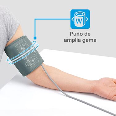 Тонометр Citizen CHU305 цифровий для дому з широкою манжетою (22-42 см), великим LCD-дисплеєм, функцією виявлення гіпертонії