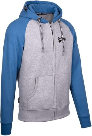 Світшот з капюшоном Spitzbub Jens XL, чоловічий, на блискавці, багатокольоровий