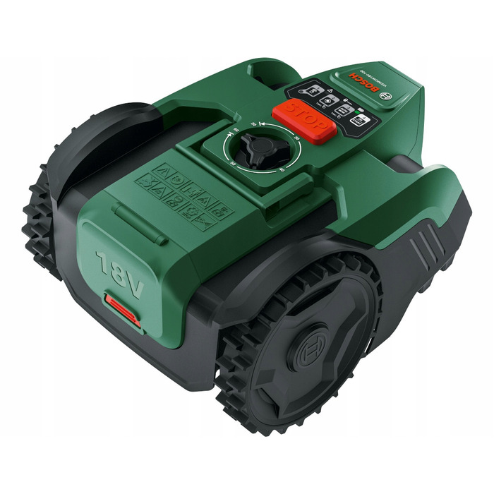 Робот-газонокосарка Bosch Visimow 18V-100 з акумулятором 1x4,0Ah