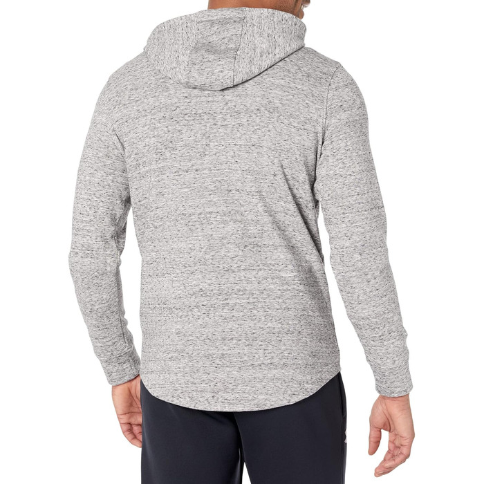 Чоловіча худі Under Armour Rival Terry LC Hoody, розмір XL, колір Onyx White / Team Orange