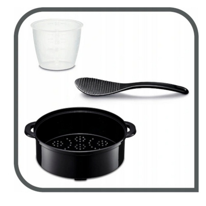 Електрична каструля Tefal Classic RK1038, 700 Вт, 5 л, чорна