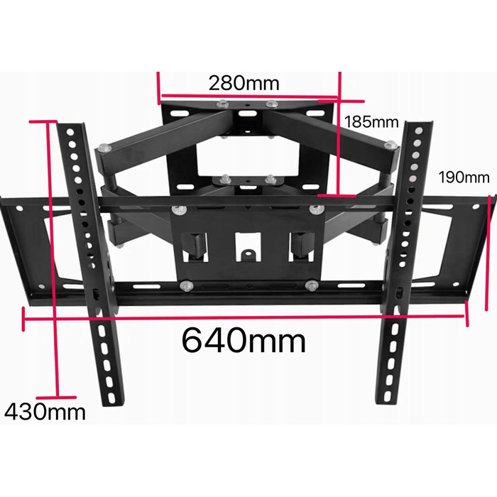 Кронштейн для телевізора Electric, підходить для діагоналей 32-85 дюймів