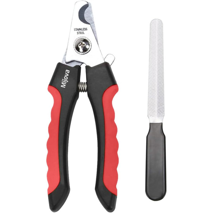 Професійний кусачок для нігтів собак та котів з захистом, рожевий