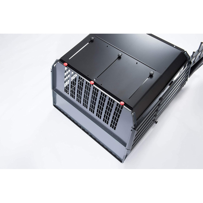 Транспортний бокс для собак VarioCage L Doppelbox, Kleinmetall, для середніх собак в авто