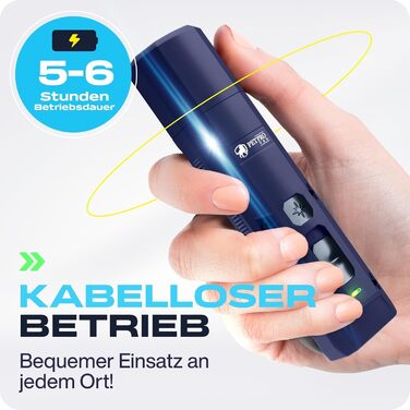 Електричний точилка для собачих кігтів з LED-підсвіткою, Navy