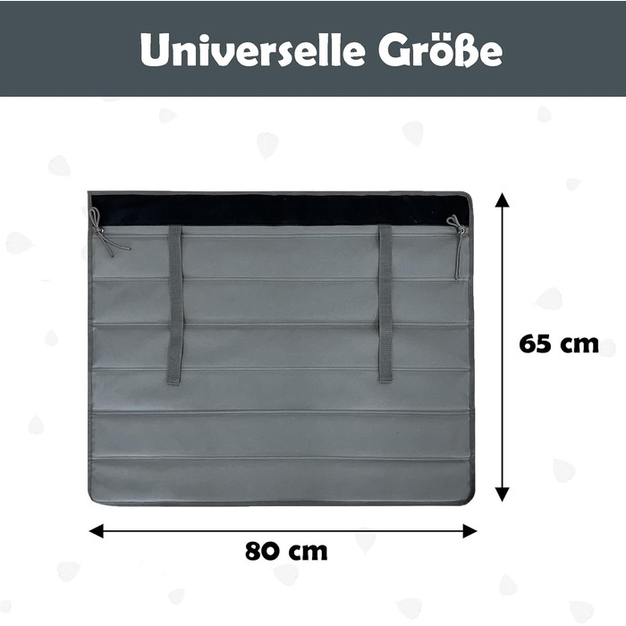 Захист для багажника автомобіля Big Ant для собак, амортизатор, сірий - підходить для будь-якого авто