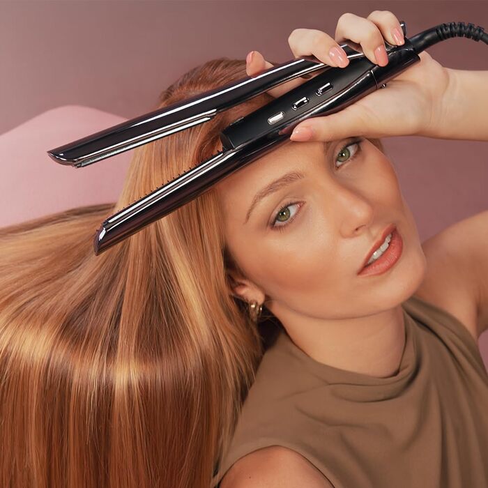 Випрямляч для волосся Cecotec Lisse Plasma Elite: плазмова технологія, керамічне покриття, 45W, регулювання температури 170-230ºC