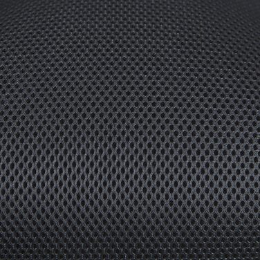 Офісний стіл Flash Furniture з сітчастою спинкою, м'яке сидіння, чорний, 68.6 x 64.8 x 112.4 см