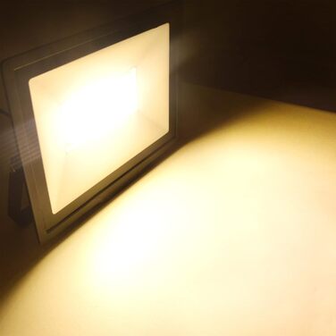 20000LM LED Floodlight Outdoor with Motion Sensor LED Spotlight 6000K Cold White IP66 Waterproof LED Outdoor Floodlight Floodlight for Garage Hallway Garden Courtyards Hotel Sports Field (3500k Warm White, 75W)