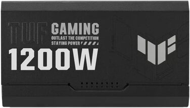 Блок живлення ASUS TUF Gaming 1200W Gold, сертифікація 80 PLUS Gold, модульний