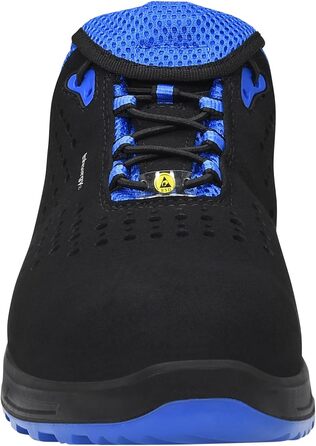 Робочі черевики ELTEN Impulse XXT Blue Low ESD S1: текстиль, пластикова капа, для жінок та чоловіків, чорний, 42 EU