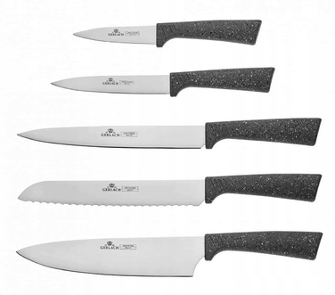 Набір ножів у підставці Gerlach Smart Granit, 5 предметів