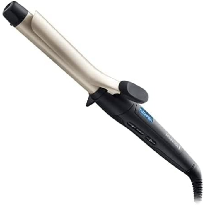 Плойка для волосся Remington Lockenstab Pro Soft Curl CI6325, 25 мм, керамічно-турмалінове покриття, чорний/кремовий | 1 шт.