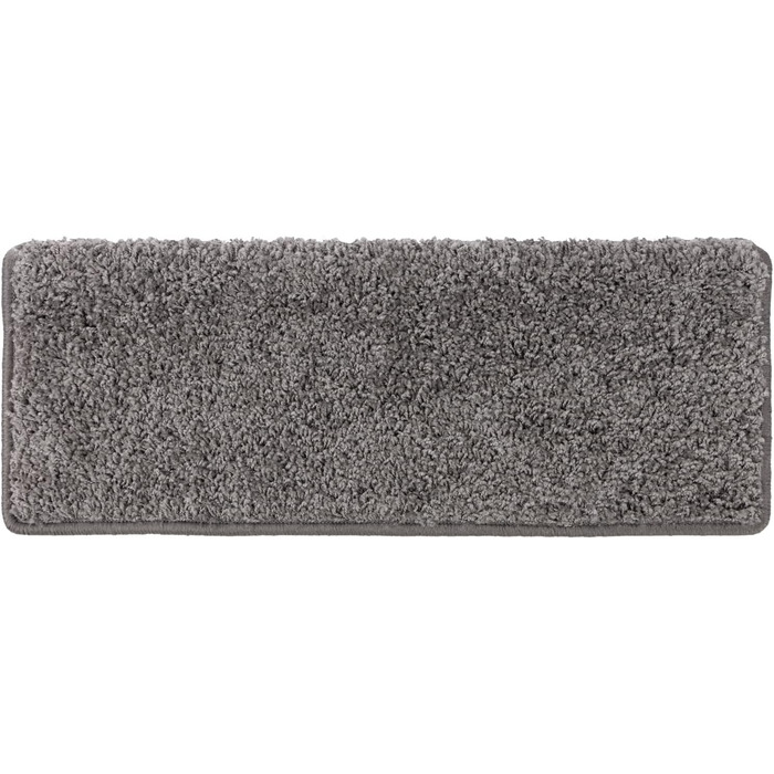 Набори килимків на сходи Floordirekt Barcelona - 15 шт. - Килимок на сходи з 16 кольорів, зносостійкий та легкий у догляді, для внутрішнього використання (напівкруглі 65 x 23,5 см)