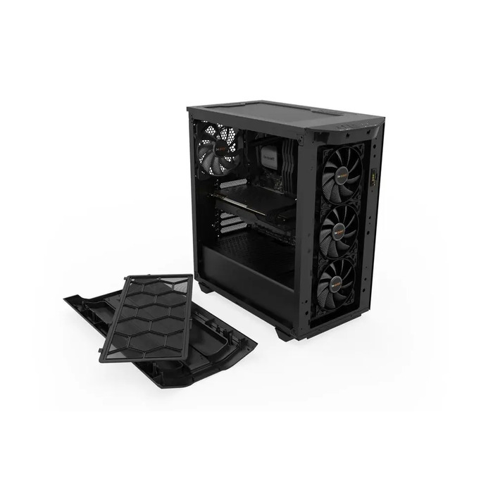 Корпус для комп'ютера be quiet! Pure Base 500DX ARGB Midi Tower ATX, чорний