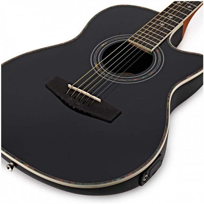 Акустична гітара Gear4music Roundback з аксесуарами