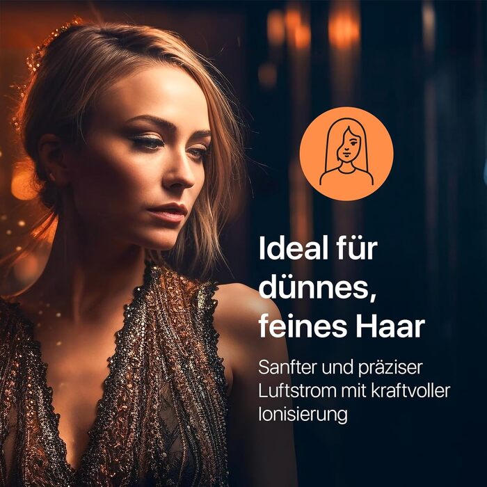 Професійний фен Valera Swiss Silent Jet Light 7500 Ultrablack: потужний мотор PM-Pro, 2000 Вт, іонізація, 6 температурних режимів