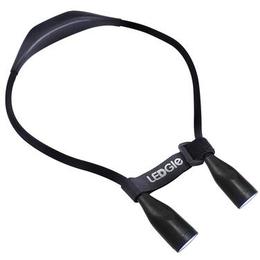 LED ліхтарик на шию, акумуляторний, для читання, в ліжко, 4 світлодіоди, 3 режими яскравості, для рукоділля, кемпінгу, ремонту 27 см