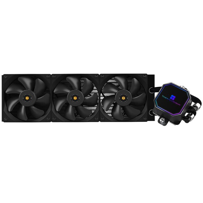 Система рідинного охолодження процесора Thermalright Frozen Prism 360 White ARGB, 360мм, 3 PWM вентилятори, для Intel LGA1700/1851, AMD AM4/AM5, Білий