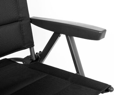 Кемпінговий стілець Brunner Skye 3D Black - чорний