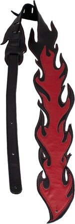 Гітарний ремінь Perri's Leathers з імітації пітона, білий, регульований, для акустичної/басової/електрогітари, виготовлено в Канаді (VGS-7552)