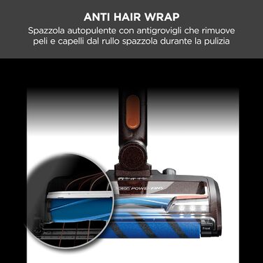 Бездротовий пилосос Shark IZ300EUT: акумулятор 60 хв, DuoClean, насадка для тварин, антизаплутування волосся, 20 см щілинна насадка, чорно-червоний