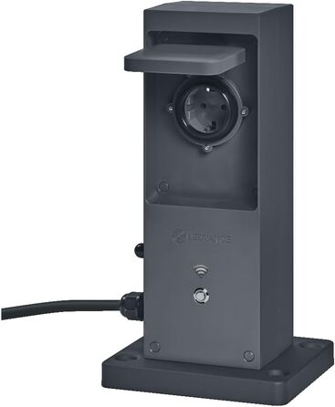 LEDVANCE Smart Plug - Розумна мережева розетка з трьома роз'ємами та USB, WiFi-повторювач, для вулиці, керування через додаток, Alexa, Google